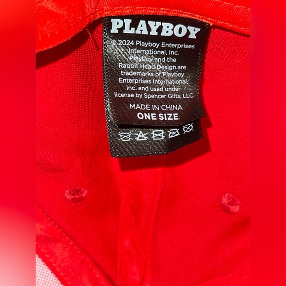 Playboy Racing Red Cap - Picture 4 of 4